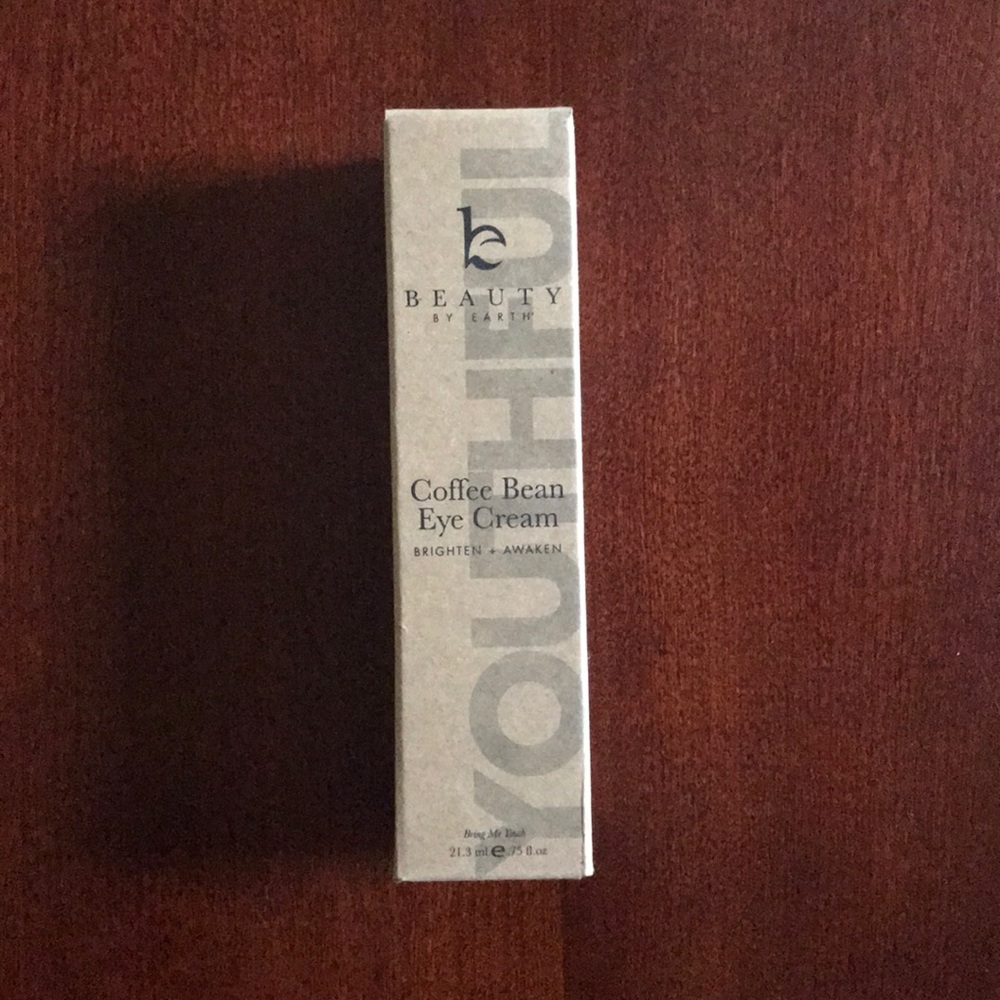 Organic brightening coffee bean eye cream beauty
